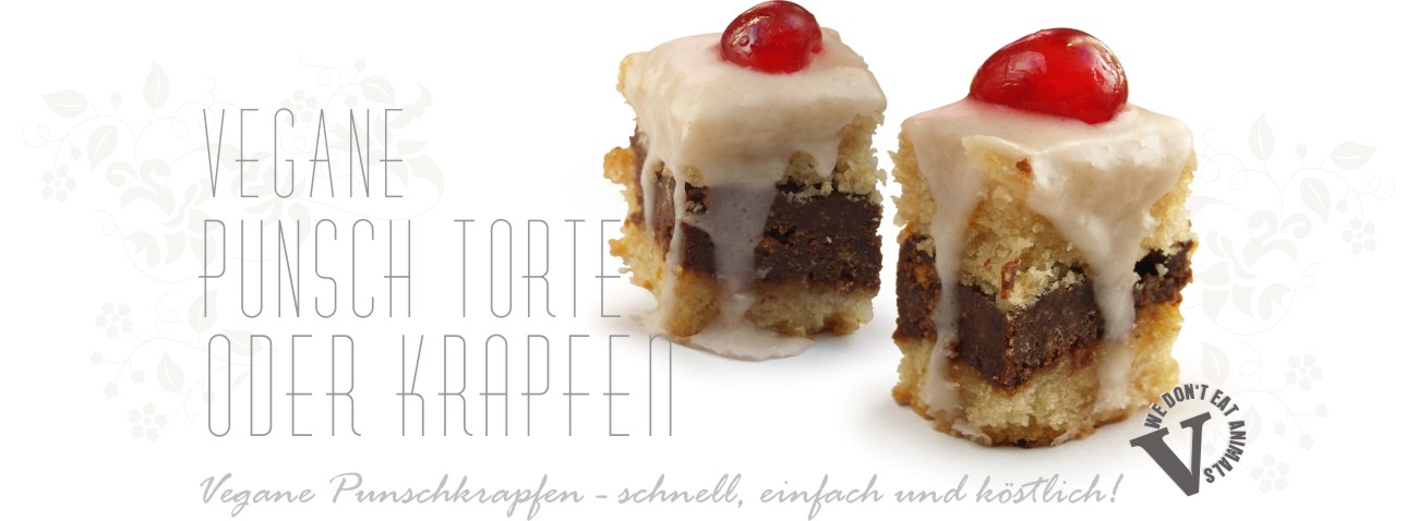 vegane punschkrapfen rezept torte
