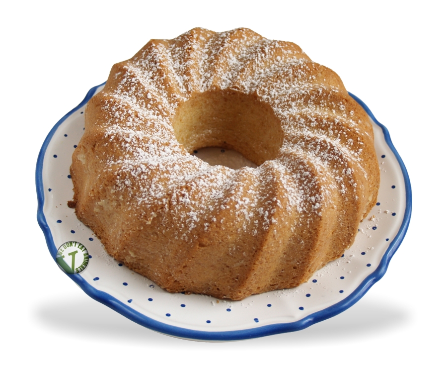 vegan backen Rezept Zitrone Kuchen Gugelhupf
