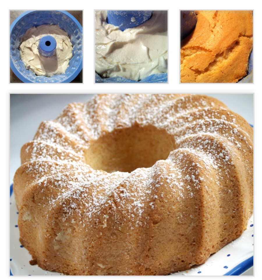 vegan backen Rezept Zitrone Kuchen Gugelhupf