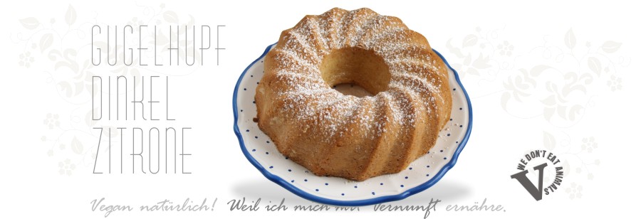 Gugelhupf Zitrone Rezept vegan