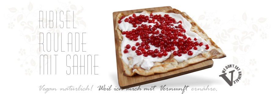 Biskuit Rolade Rezept Vegan