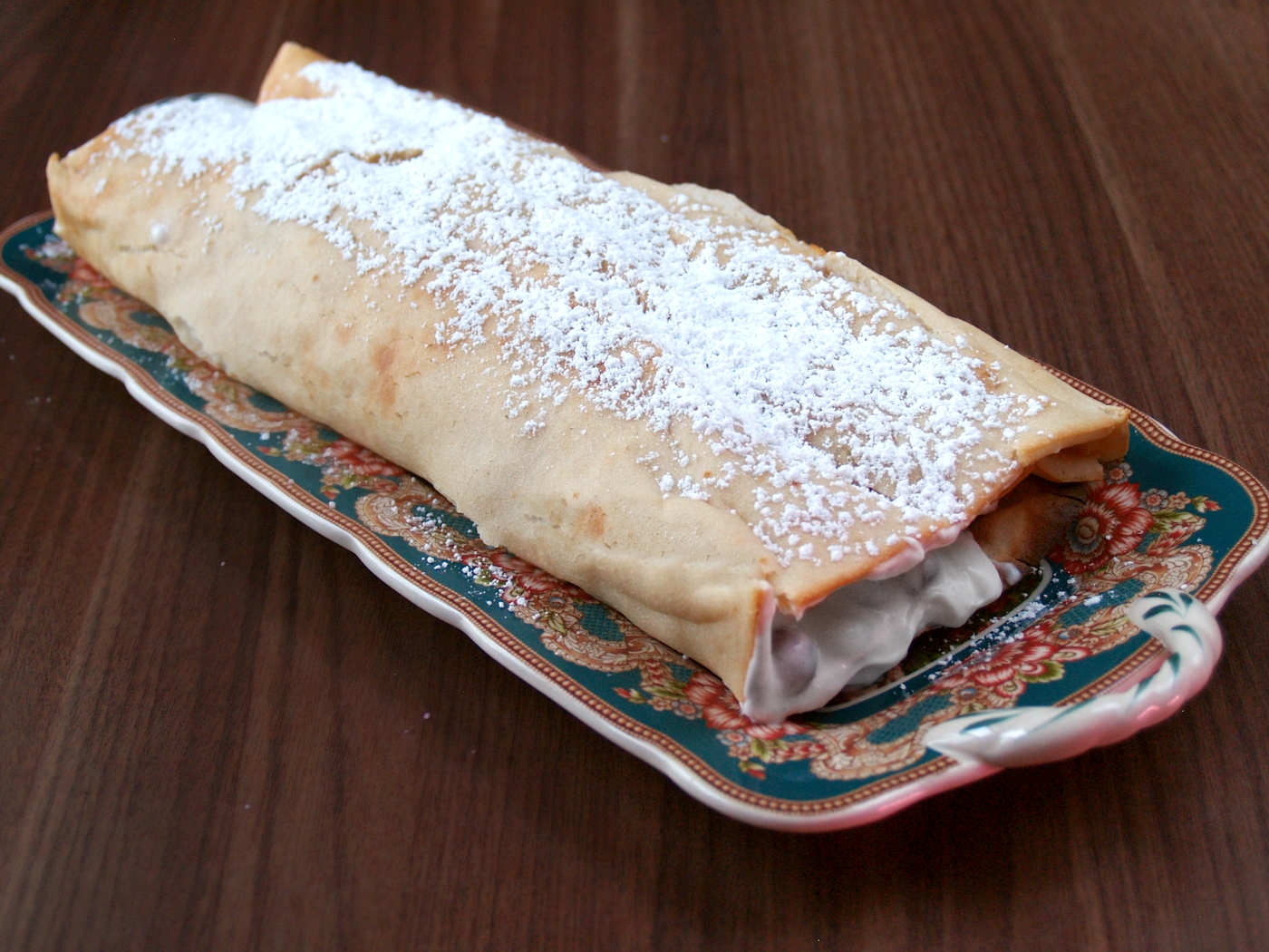 Roulade Rezept vegan backen Sahne