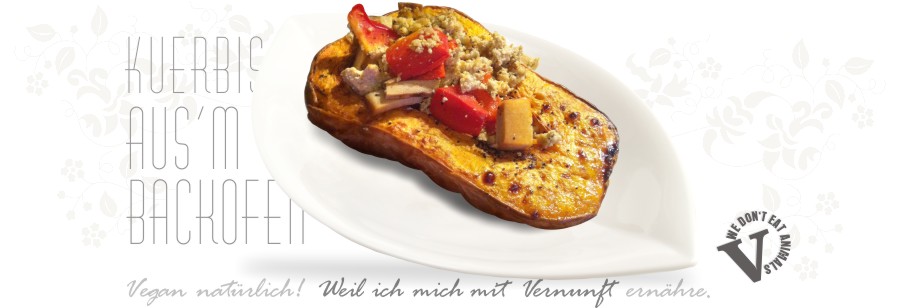 Backofen Kürbis Butternut