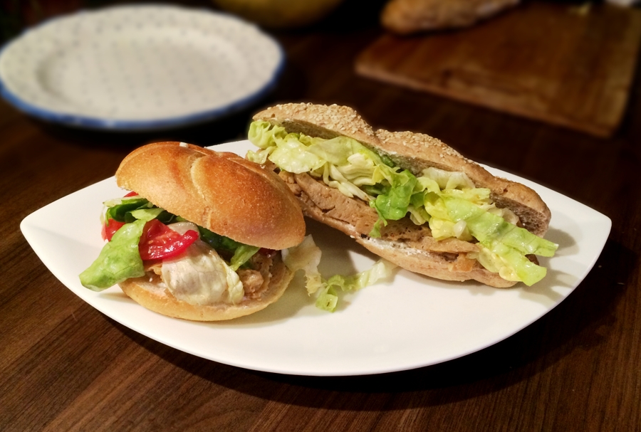 Gyros Seitan Burger Vegan Rezept