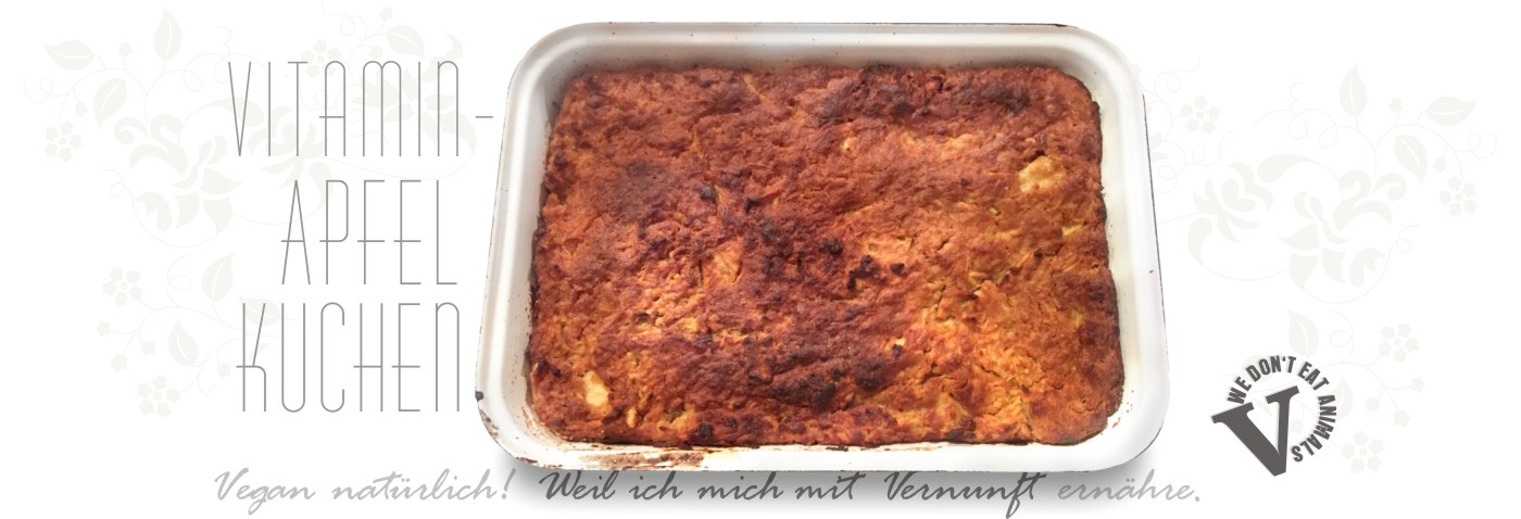 Apfelkuchen Vegan einfach